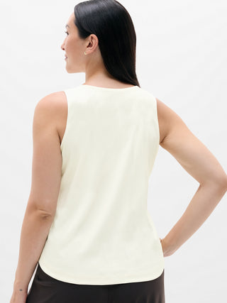 Featherweight Satin Tank.