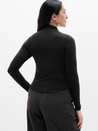 BodyMove Mock Neck Top.