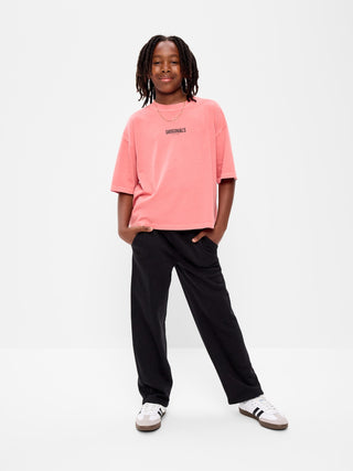 Oversized Short-Sleeve Graphic T-Shirt for Boys.