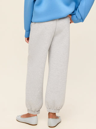 High-Waisted Bounce Fleece Jogger Sweatpants for Girls.