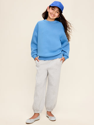High-Waisted Bounce Fleece Jogger Sweatpants for Girls.