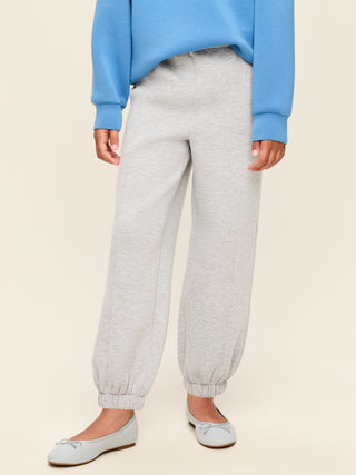 High-Waisted Bounce Fleece Jogger Sweatpants for Girls.
