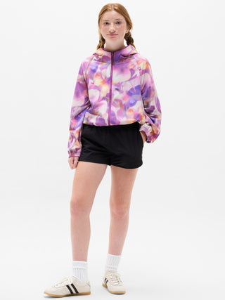 Athleta Girl Run Free Printed Jacket.
