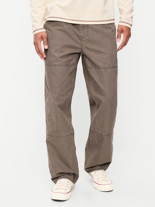 Pantalón de trabajo de lona holgado de los 90.