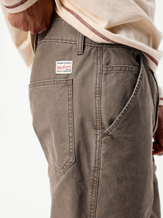 Pantalón de trabajo de lona holgado de los 90.