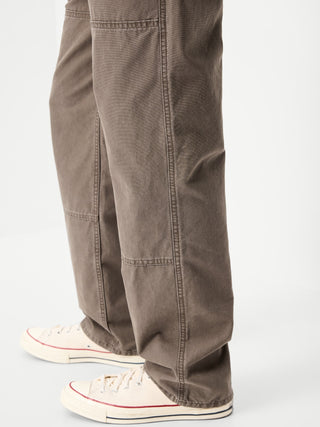 Pantalón de trabajo de lona holgado de los 90.