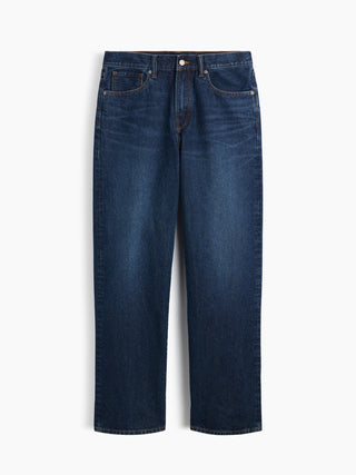 Jeans de corte relajado.