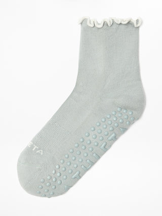 Ruffle Grip Sock.