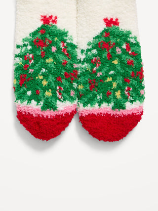 Calcetines cortos y acogedores para mujer.