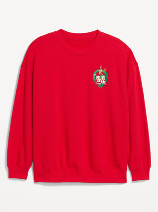 Sudadera extragrande con estampado de Old Navy x Disney para mujer.