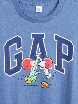 Camiseta Relaxed de Peanuts Everyday Soft con logo de GAP.