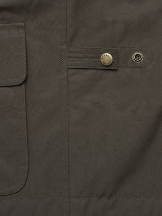 Herringbone Reversible Quilted Bomber Jacket.