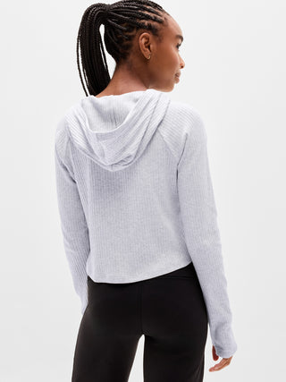 Athleta Girl Right Moves Layering Hoodie.