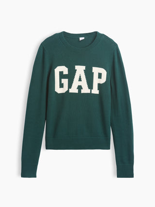Suéter con logo de GAP de cuello redondo.