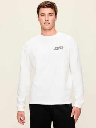 Lived-In Pro Long-Sleeve Graphic T-Shirt.