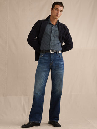 Relaxed-Straight Authentic Jean.