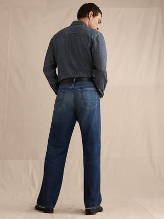 Relaxed-Straight Authentic Jean.