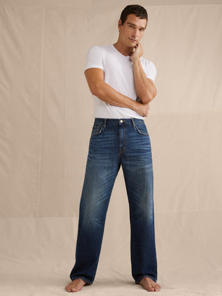 Relaxed-Straight Authentic Jean.