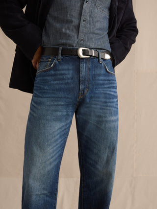 Relaxed-Straight Authentic Jean.