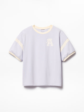 Girls' Oversized T-Shirt with Graphic Detail