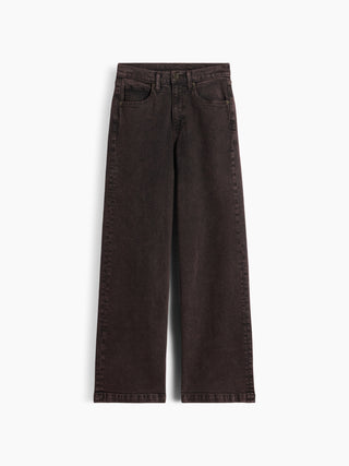 Jeans Stride de pierna ancha y tiro alto.