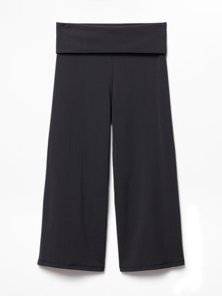Eternity Rib Crop Wide Leg.