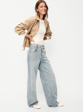 SoSoft Lite Crew-Neck Long-Sleeve Ribbed Top.