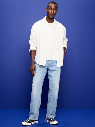 Relaxed Loose Built-In Flex Jeans.
