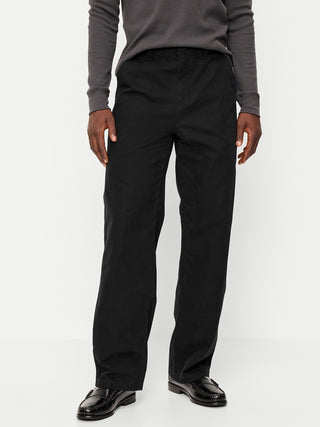 Pantalones de trabajo holgados.