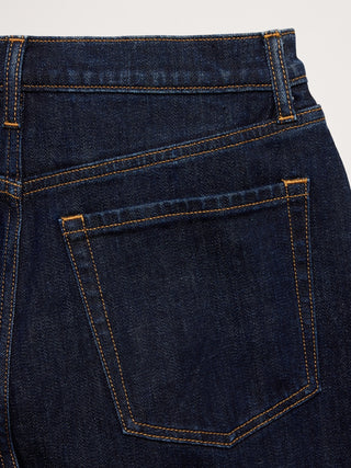 Mid-Rise Barrel Ankle Jean.
