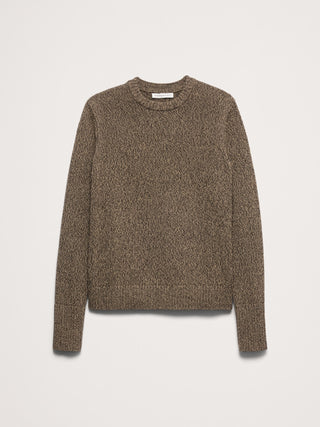 Sudadera Cuello Redondo con Textura