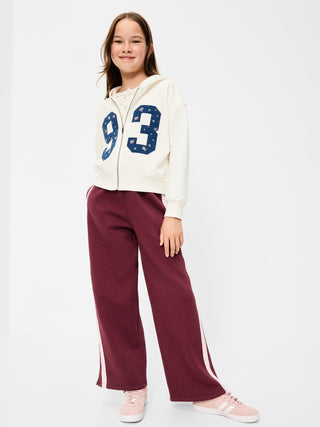 Super Baggy Wide-Leg Retro Sweatpants for Girls.