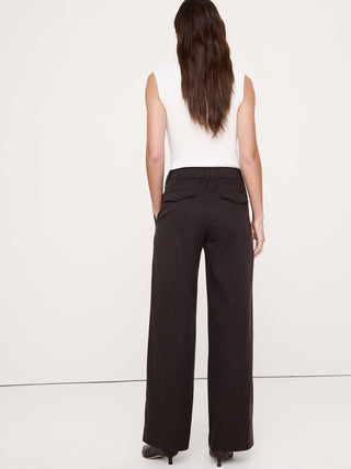 Pantalón Ancho Talle Medio