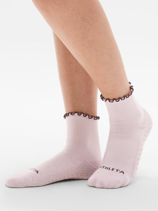 Ruffle Grip Sock.