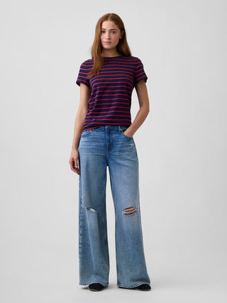 Camiseta favorita de cuello redondo.