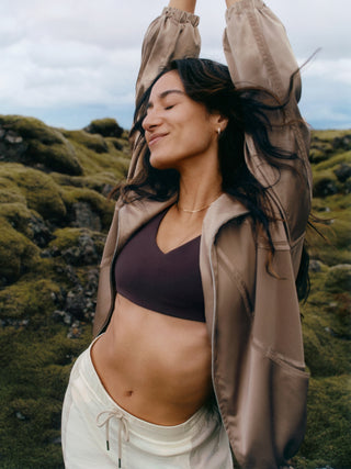 Featherweight Satin Jacket.