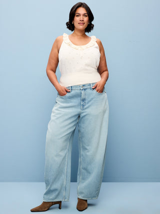 The Arc Jeans de tiro medio tipo barril.