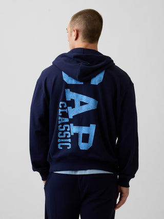 Relaxed Gap Logo French Terry Zip Hoodie.