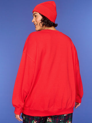 Sudadera extragrande con estampado de Old Navy x Disney para mujer.
