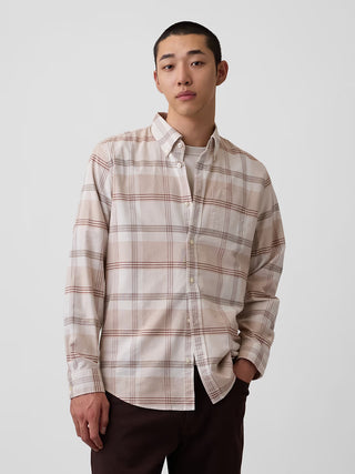 Long Sleeve Plaid Shirt