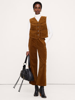 Corduroy Pocket Vest.