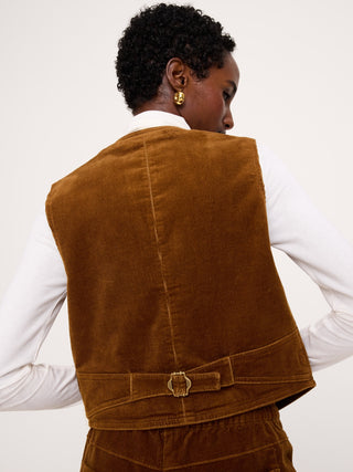 Corduroy Pocket Vest.