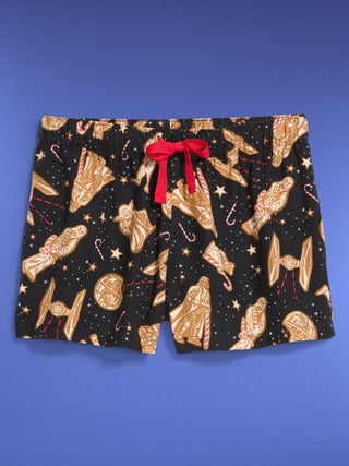 Shorts boxer de pijama de franela Old Navy x Star Wars™ de mujer.
