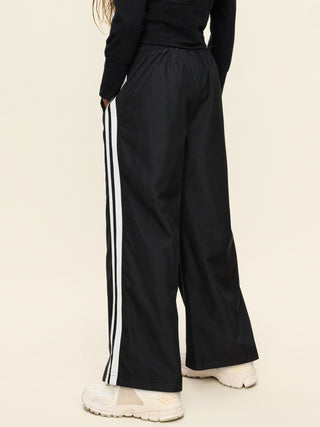 High-Waisted Track Pants for Girls.