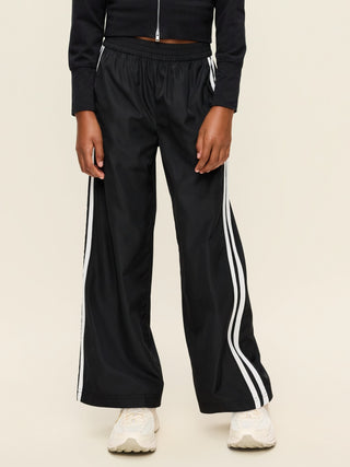 High-Waisted Track Pants for Girls.