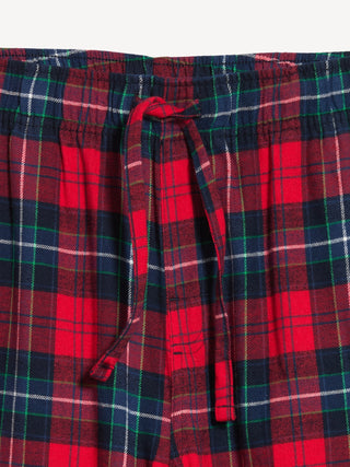 Pantalón de pijama de franela para hombre.