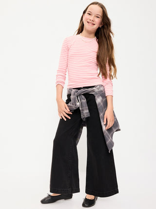 Low-Rise Super Baggy Wide-Leg Jeans for Girls.