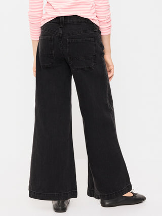 Low-Rise Super Baggy Wide-Leg Jeans for Girls.