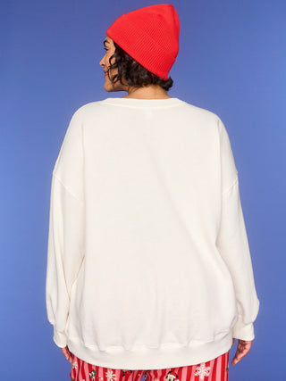 Sudadera extragrande con estampado de Old Navy x Disney para mujer.