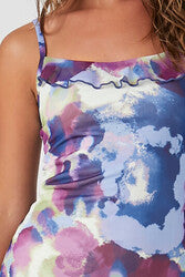 Vestido Floral Abstracto